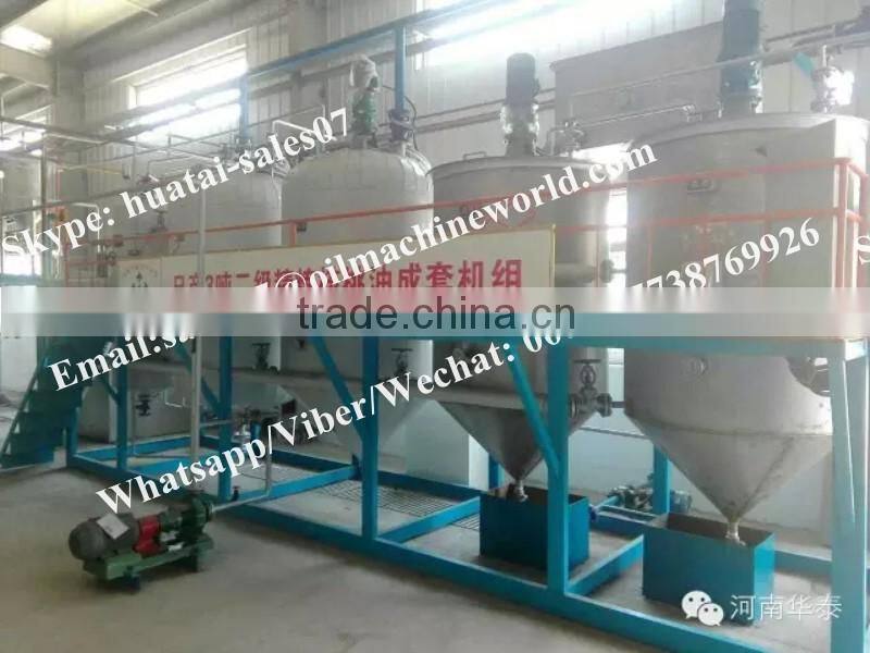 2016 Top Quality and Durable Small Scale Edible Oil Refinery Equipment for Sale