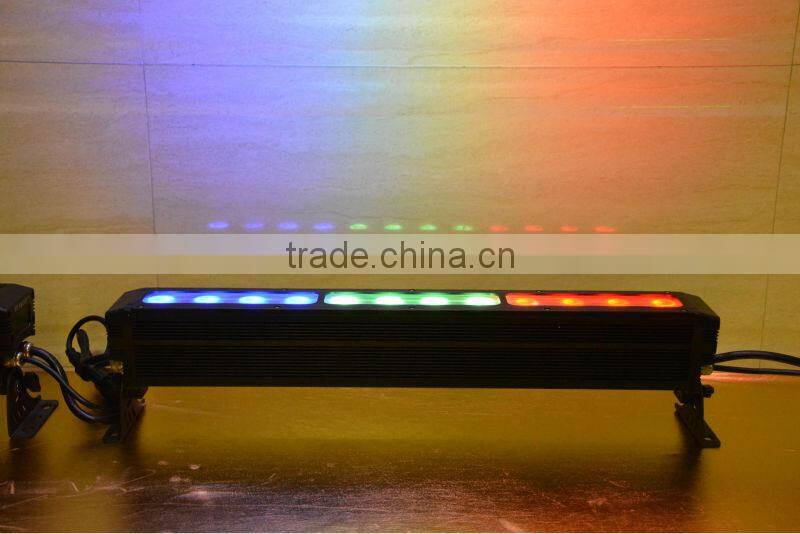 Good color mixing wall wash light 12pcsx10w RGBW RGBW led