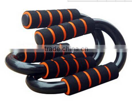 Soft handy fitness S Shape Push up Bar