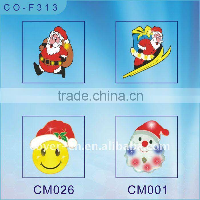 Newest promotional gifts, LED Badge with Pin and Magnet