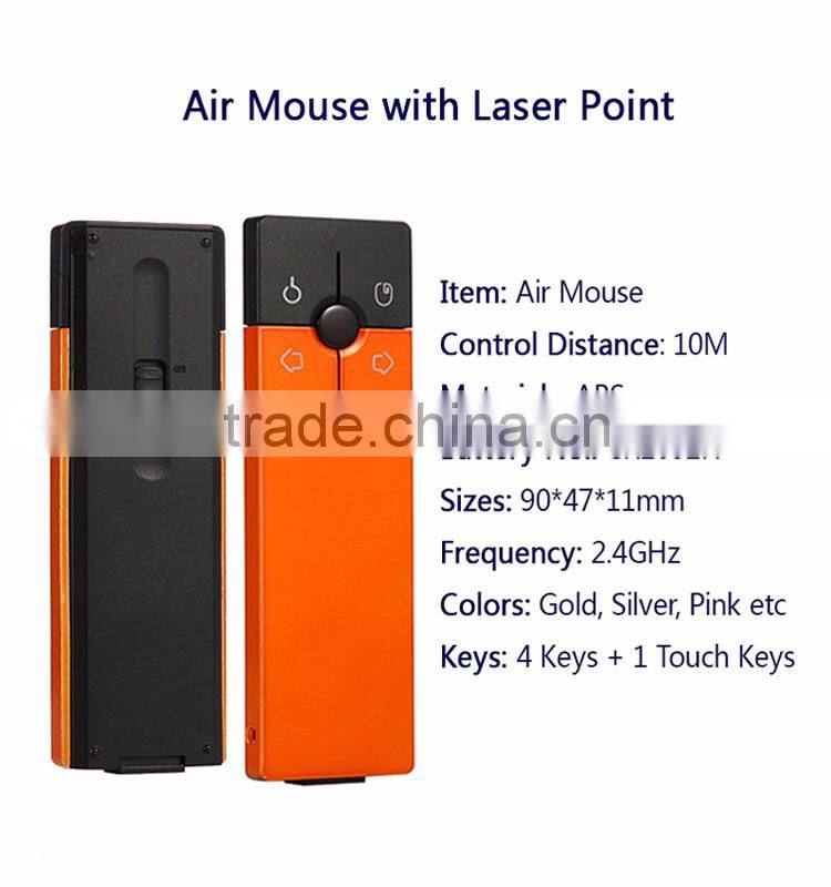 Gleese Integrative Wireless Presentation Remote Control Pointer with Mouse Red Laser Pointer and Cursor Control