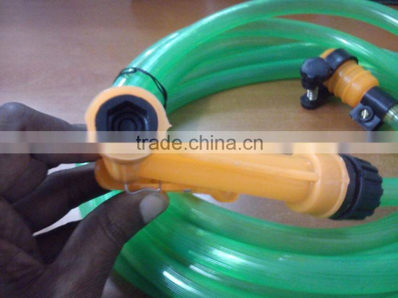 Water gun for cleaning vehicles, watering plants