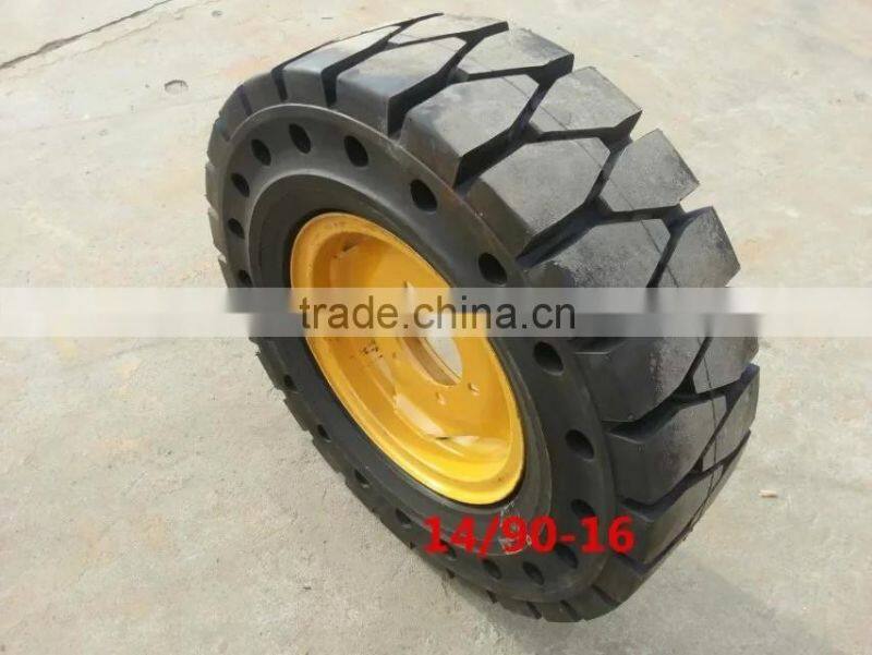 solid tyre 14/90-16 for industrial use