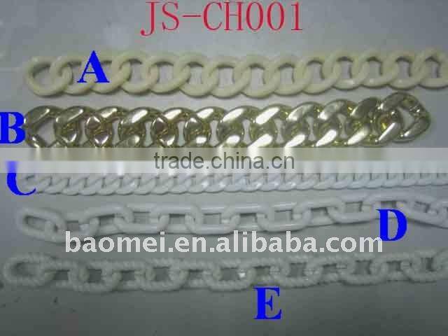 Fashion plastic,resin and acrylic chains