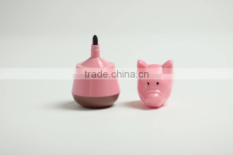 Babymatee Non-toxic chunk cute shape promotional colored ink marker