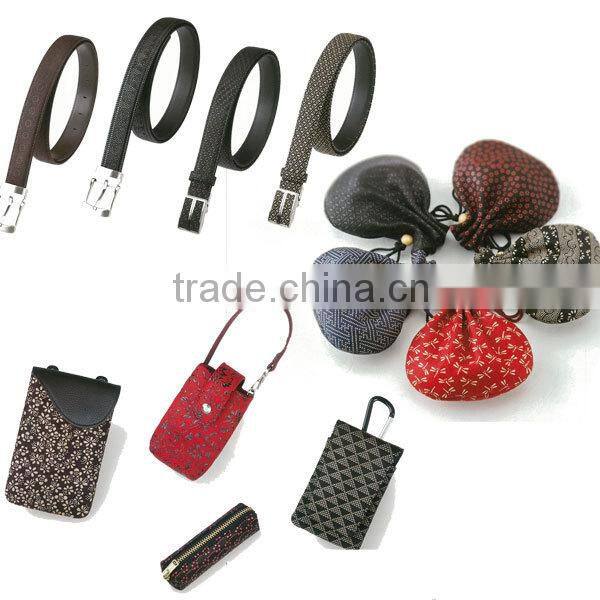 High quality and Famous purse leather with Functional made in Japan