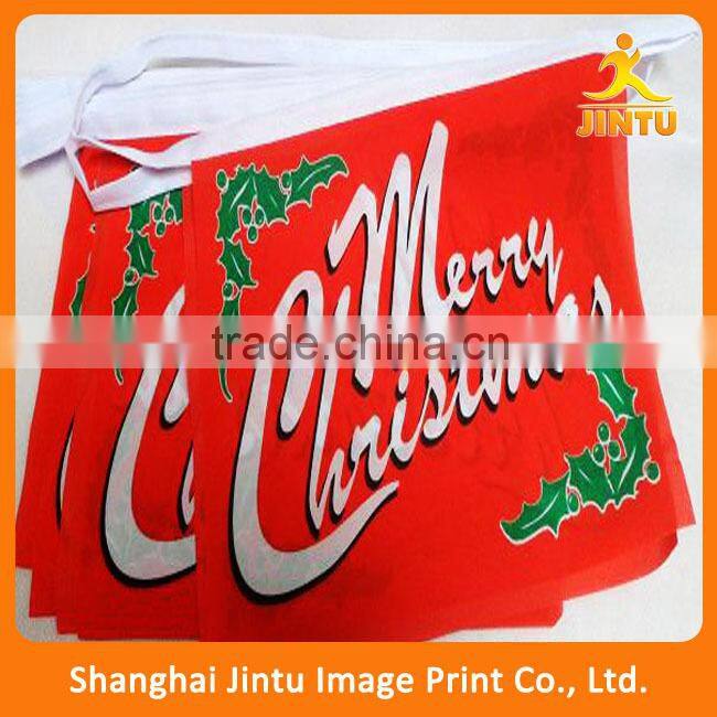 Merry Christmas Banner Flag/Holiday flag/stick flag (JTAMY-2015110509)