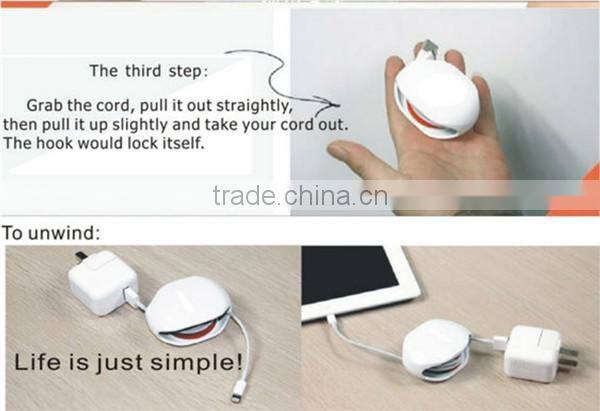 Easily use retractable wire winder great for any person