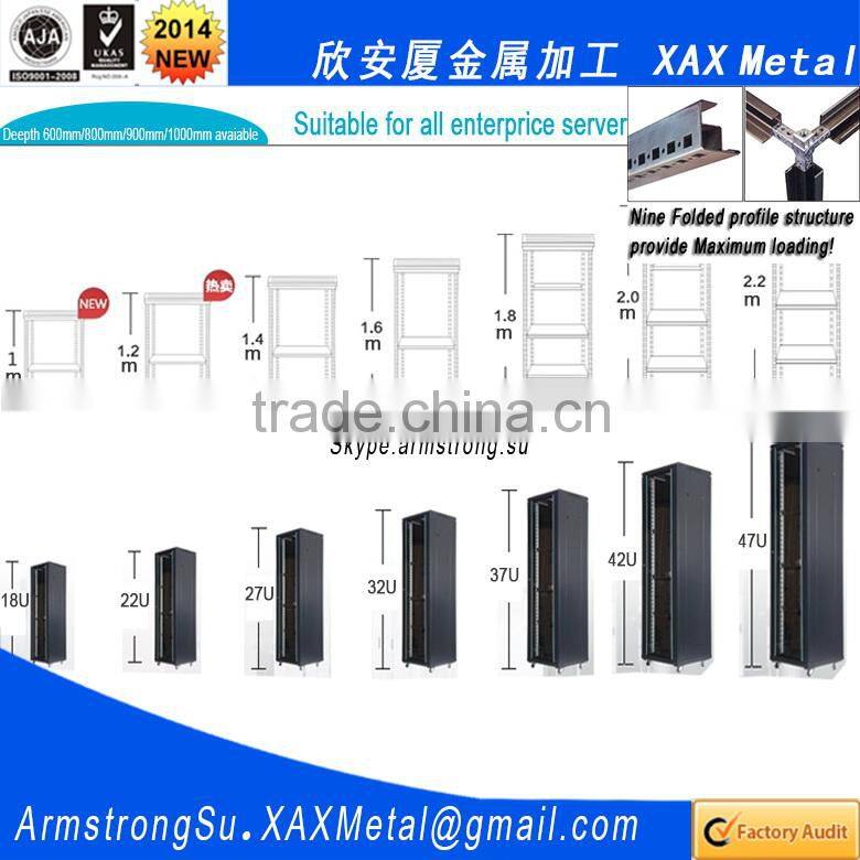 XAX2706WM 27U mainframe frame wide wallmounted wall mounted Rack mount Rackmount Server Cabinet
