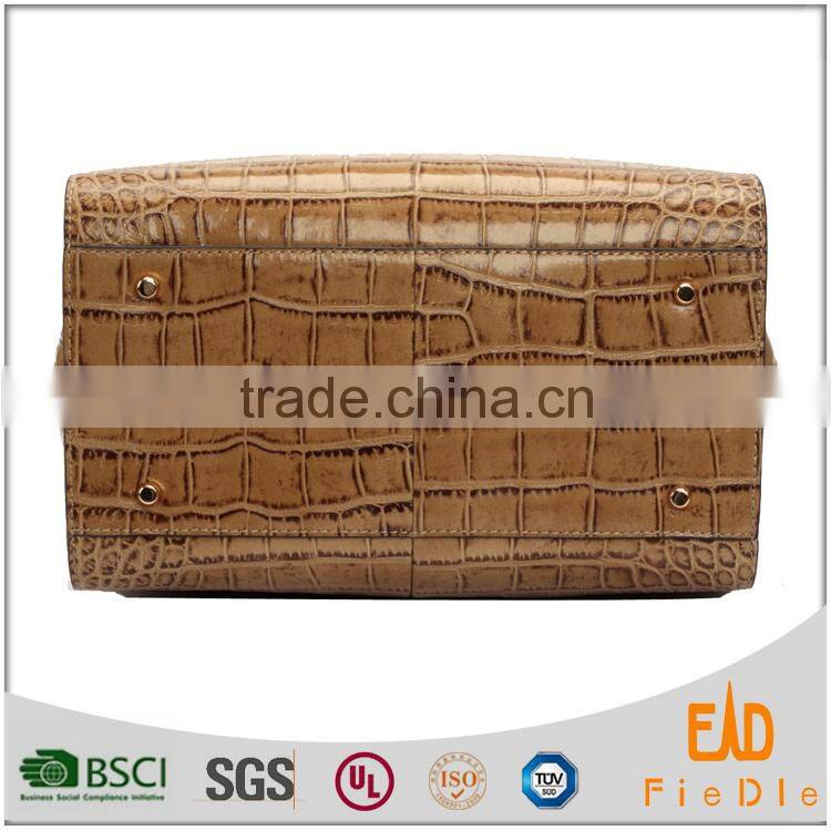 S253-A2273 Popular western latest styles guangzhou lady genuine custom leather handbag women