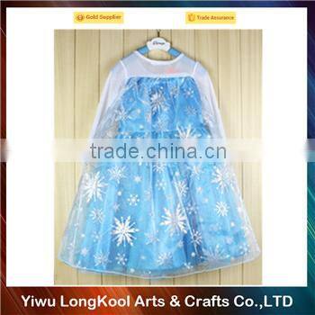 2016 Hot Selling Girls boutique princess tutu dress party dance frozen dress