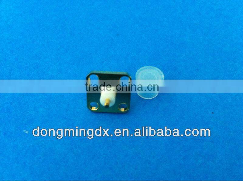 SMA female to female flange connector