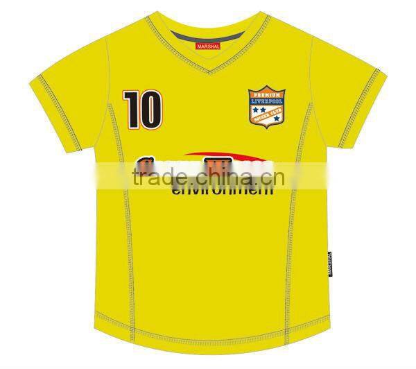 Original design kids soccer jersey OEM soccer jersey thailand quality