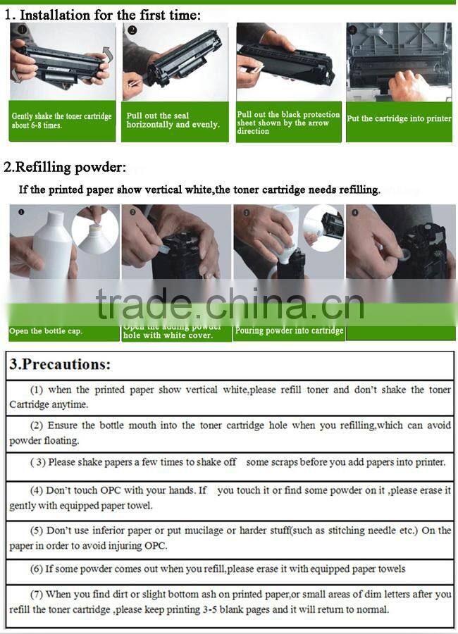 KX-FA86E Compatible Black Toner Cartridge for Panasonic KX-FLB-803CN cartridge printer