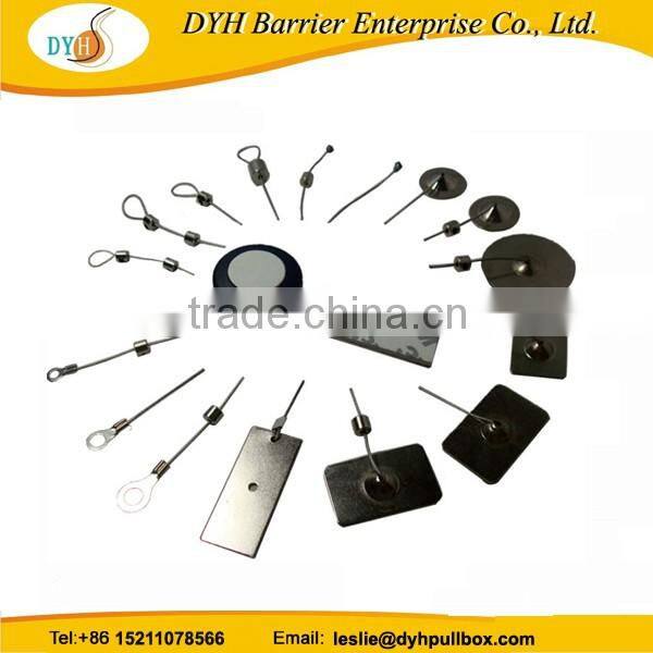 merchandise security tether,Retractors for cosmetic security on counter,Retracting Display Cable