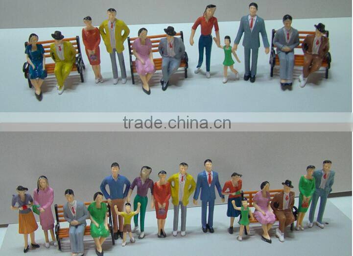 Architectural mode materails, model figures, scale model figures, female model figures, resin model figures
