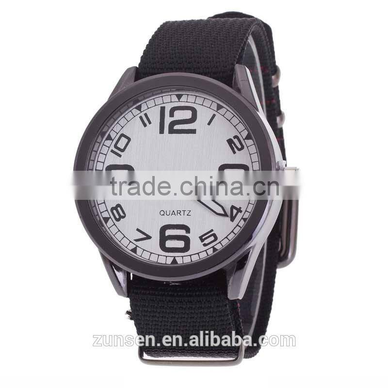 2016 Military Watch Men Quartz Analog Clock Nylon Leather Canvas Strap Clock Sports Watches Army Relogios Masculino