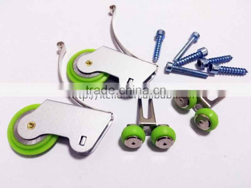 Factory Cheap Price Luxury Butterfly Sliding /Wardrobe Door Accessories Bottom Roller