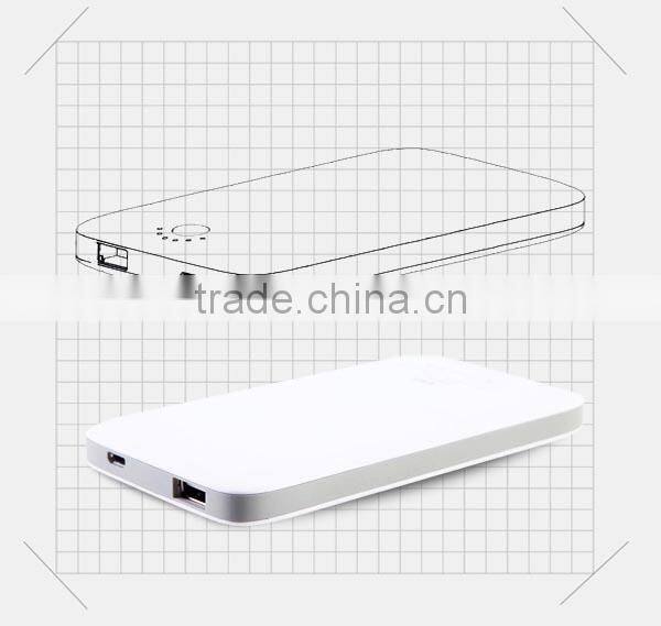 2016 new style factory wholesale new design suoer slim xiaomi power bank 10000mah