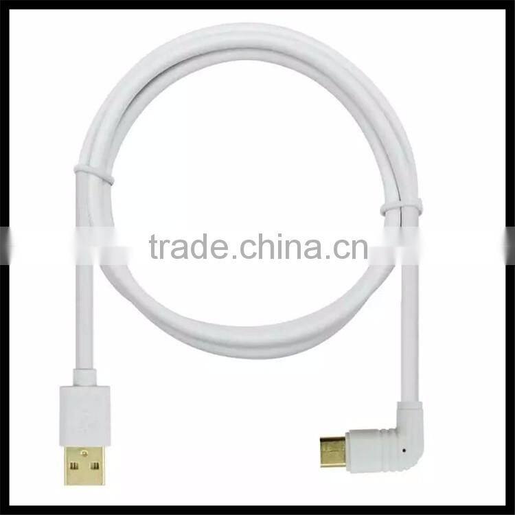 2016 Fast Charging Flexible Elbow joint Data LineType-C to USB 2.0 Cable