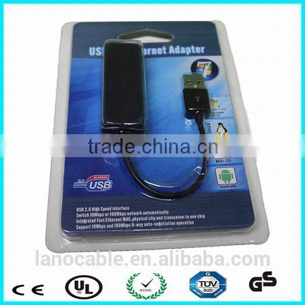 Black usb type c 1000m ethernet adapter RTL8152