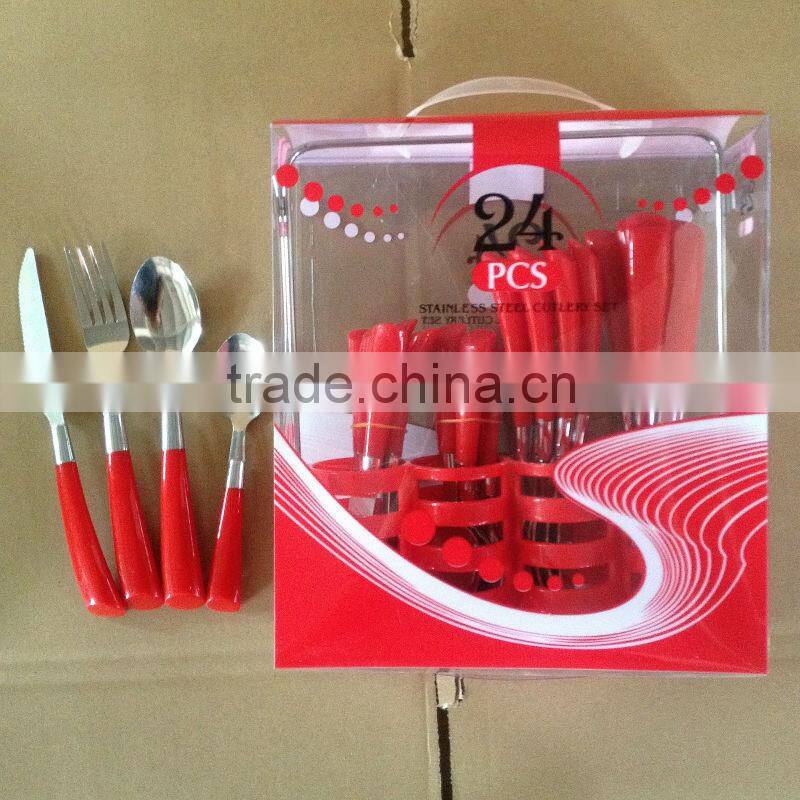 2014 Canton Fair New Product Stainless Steel Hanging Flatware