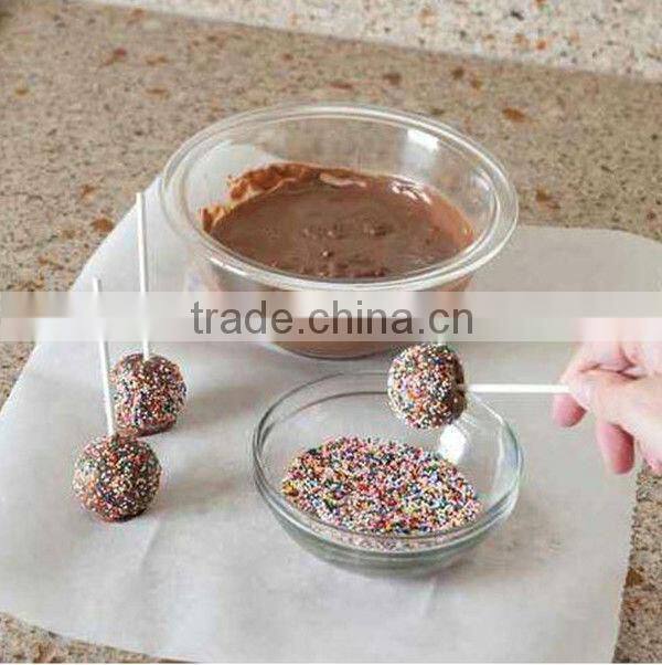 Lollipop shaped custom silicone dog cake molds