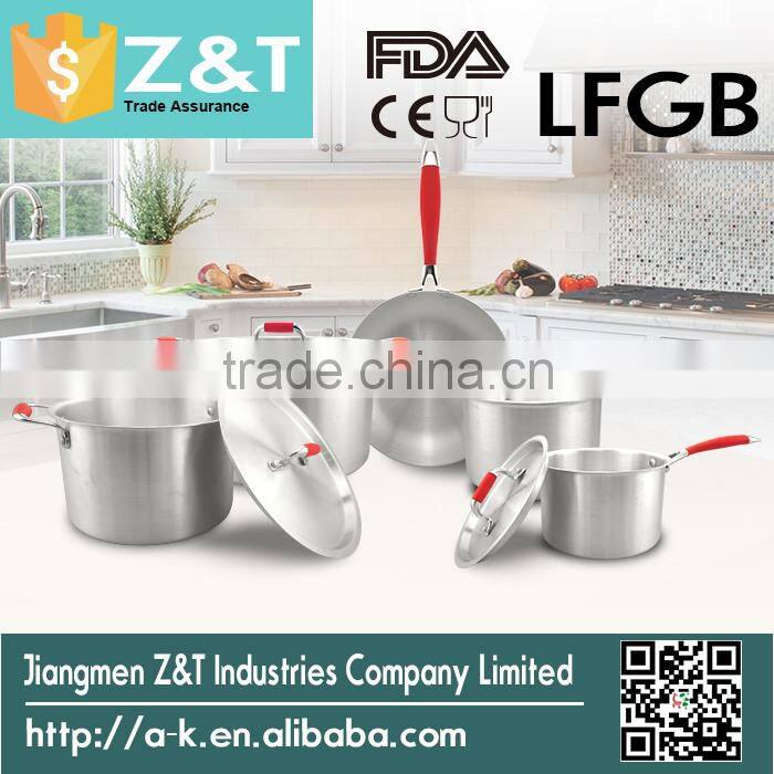 New product sanding aluminum camp cook set with silicon handle