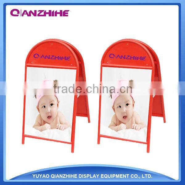 Various Sizes A1 Shape Poster Frame Iron Board Pavement Stand