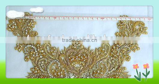 Garment accessory large size wedding applique