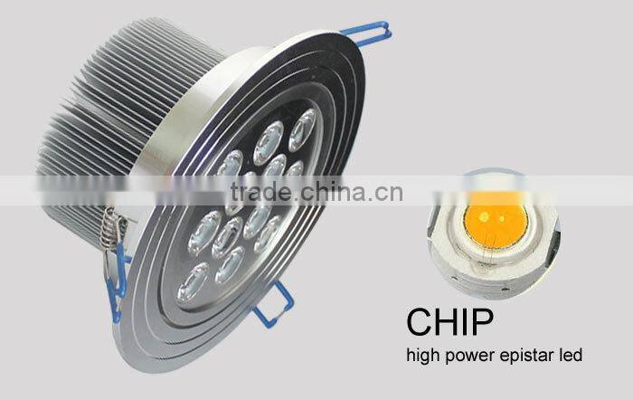 small led ceiling ligh 12w led ceiling pot lights AC100-240V 814lm