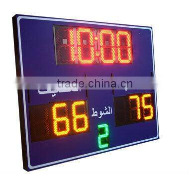 16inches factory price customized led 7-segment display of scoreboard