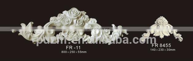 HG7001 Factory price exterior and Interior decorative PU foam cornice moulding