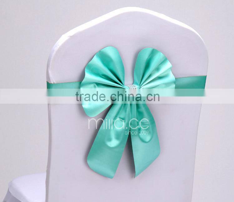 Wholesale China factory no need tie chair cover bow
