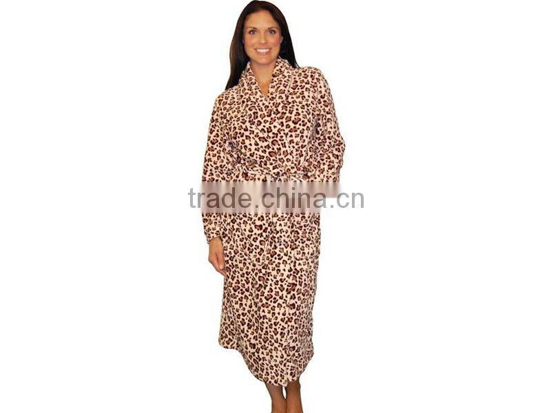 Women's Fun Prints Fleece Robes