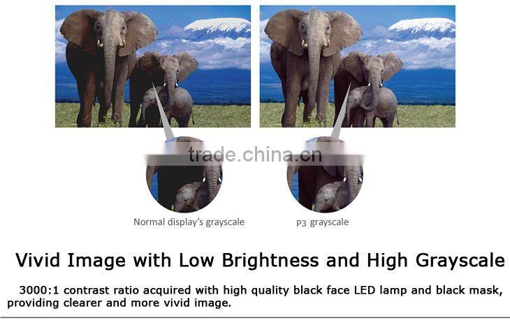 Indoor super clear high resolution P3 led video wall