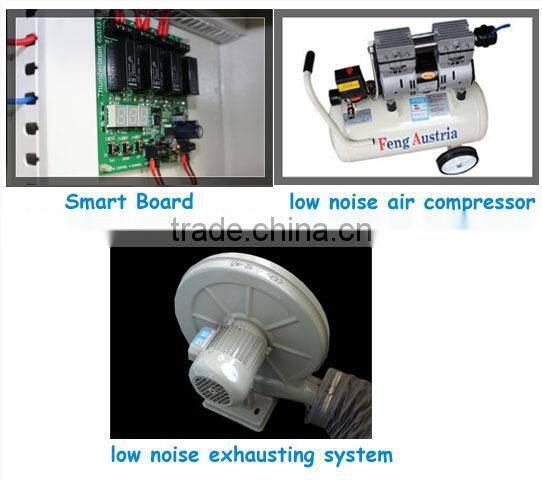 Mars 130 CO2 laser engraving cutting machine laser engraver cutter with Water pump ,Exhaust fan, Honeycomb Table