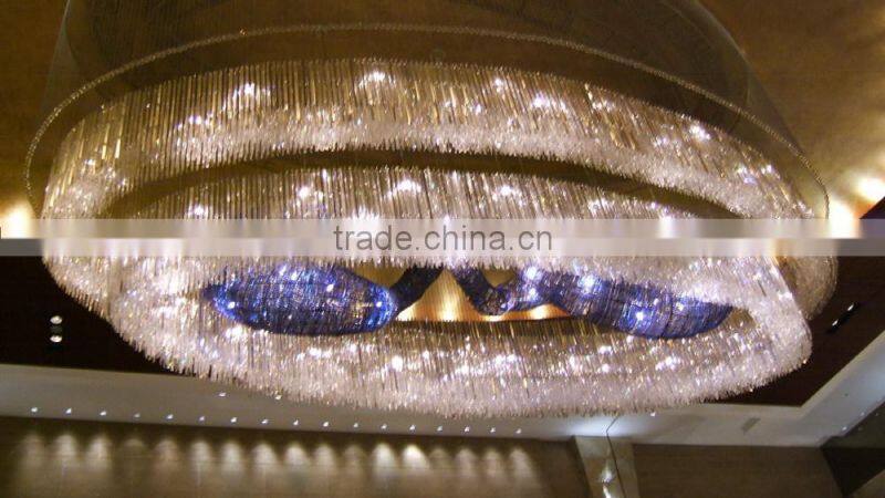 customized hotel modern pendant light,hotel large pendant lamp