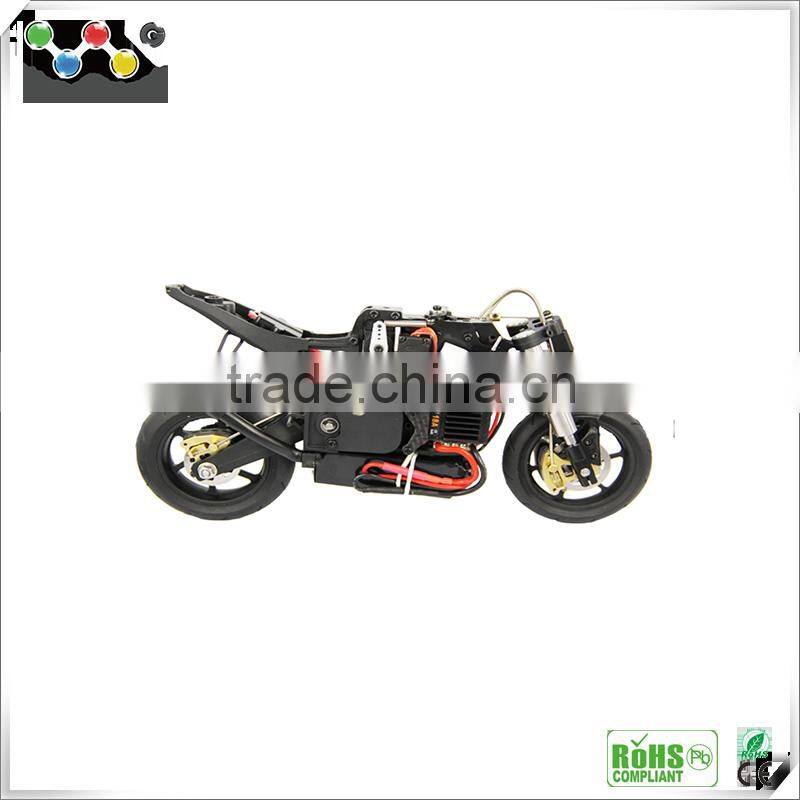 Hot sale of GradeA White/Black 2wheel interesting remote control drifting motorcycle for kids