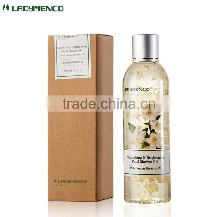 YESNOW Shower Gels Skin whitening shower gel real flower body care Good mood flower essential oil bath dew