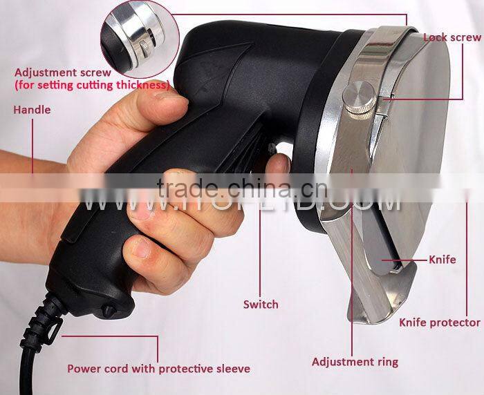 electric manual shawarma cutting