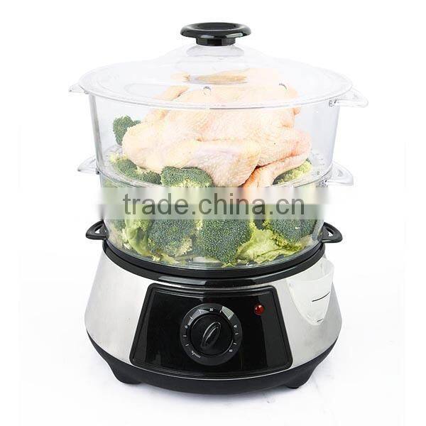Electric home food steamer with CE,ROHS,ETL XJ-7K118
