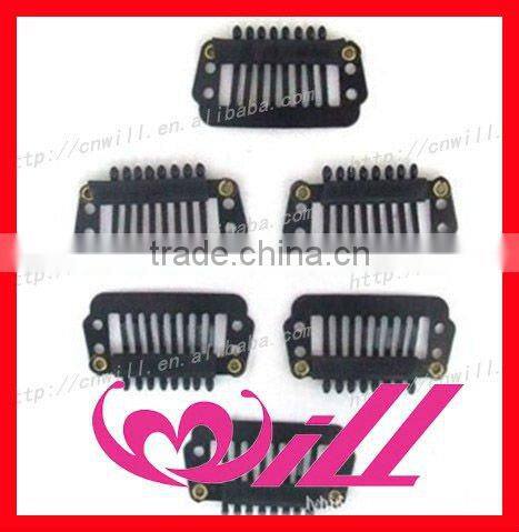 wholesale hair clips hair extension snap clips black clips