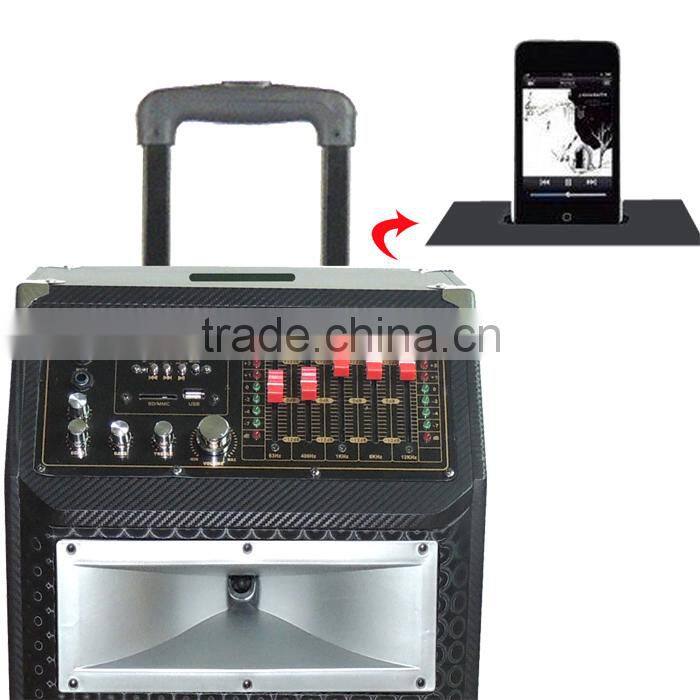 new products 2016 portable stage ktv speaker with screen