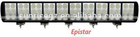3W each LED,180W Three Row Epistar LED Work Light Bar,LED Mining Bar,for SUV JEEP Offroad Car(SR-TUE3-180A,180W)Spot/Flood/Combo