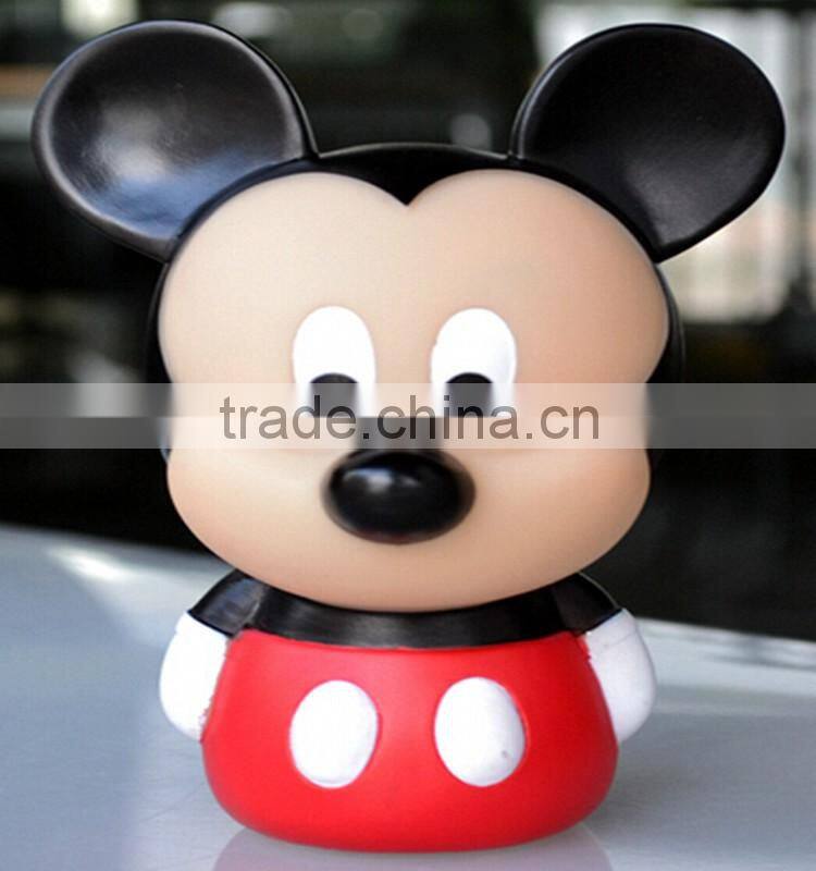 Soft Plastic animated christmas animal shaped led lights