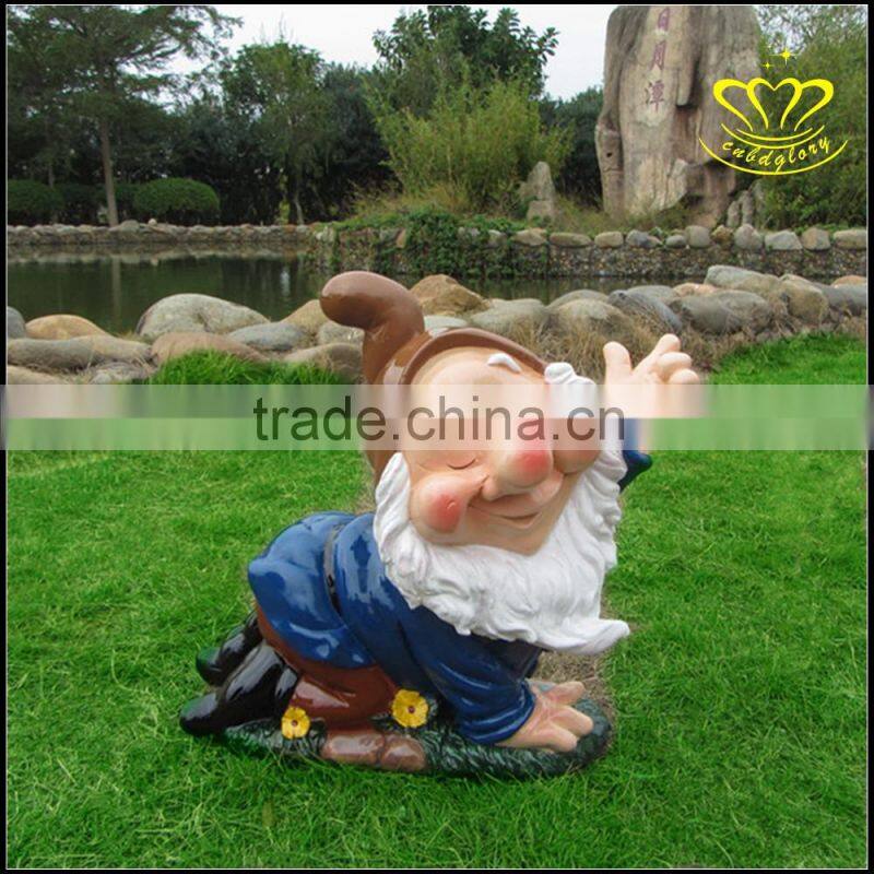 Outdoor cartoon character theme sculpture FRP resin park garden decoration