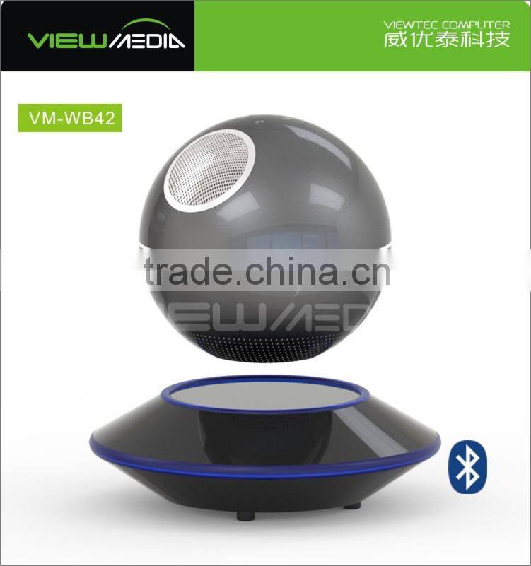 Viewmedia Livitating Bluetooth Speaker Floating Mold with Big Boom Size VM-WB42