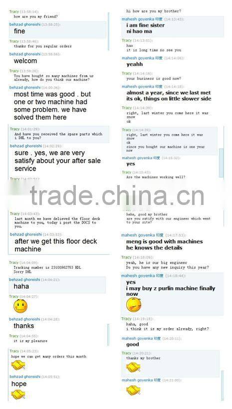 Water Gutter Making Equipment Former Line