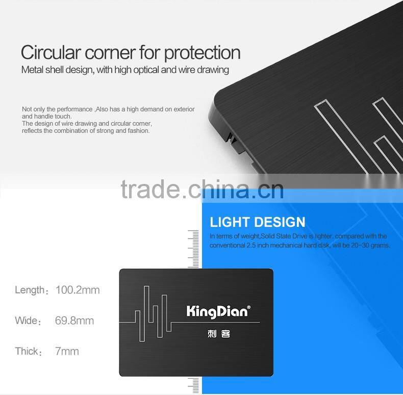 480GB SATA3 2.5' SSD Memory card hard disk KingDian Solid State Drive